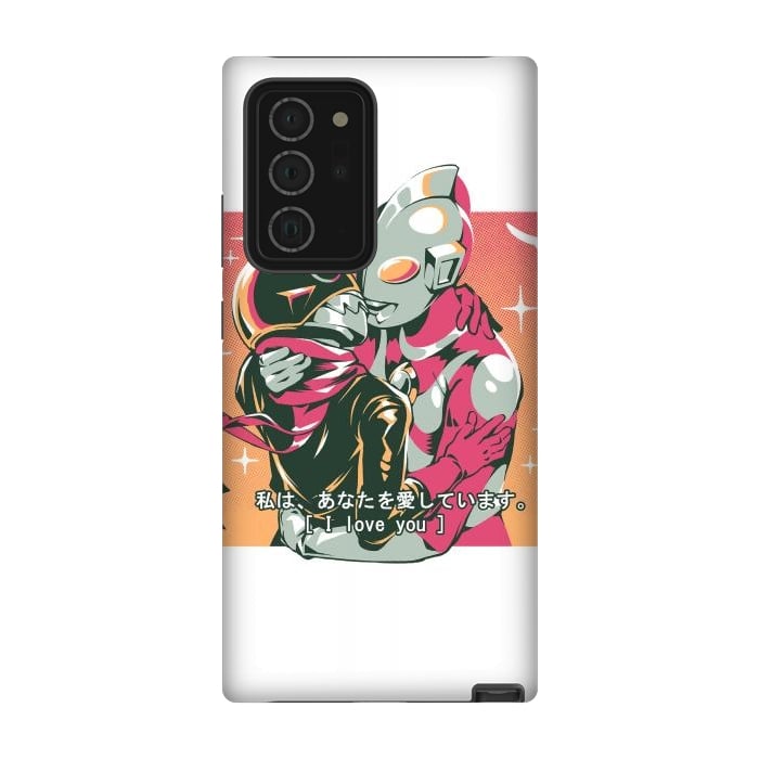 Galaxy Note 20 Ultra StrongFit Tokusatsu Love by Ilustrata