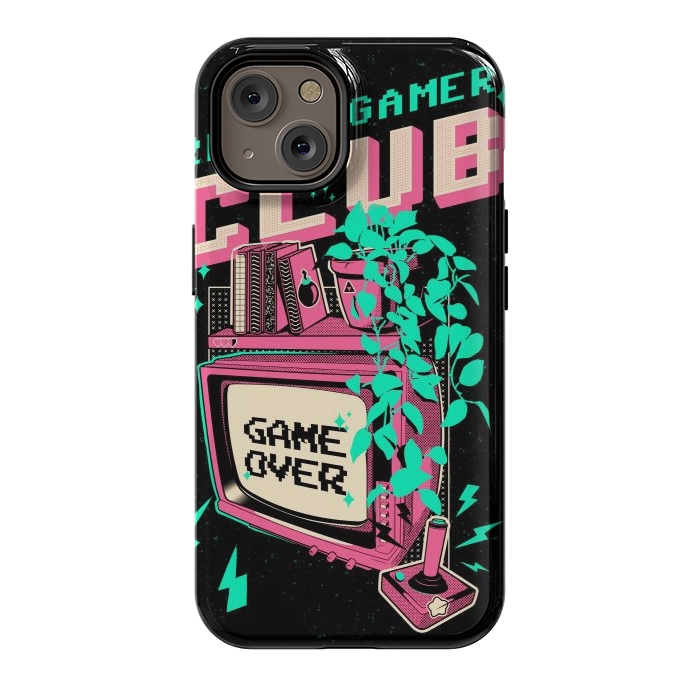 iPhone 14 StrongFit Retro Gamer Club  by Ilustrata