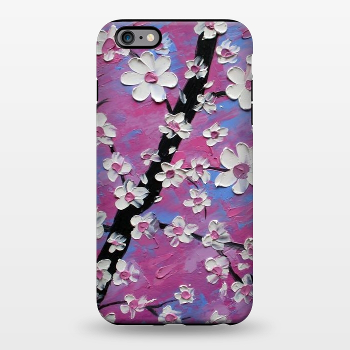 iPhone 6/6s plus StrongFit Cherry blossoms oil art original by ArtKingdom7
