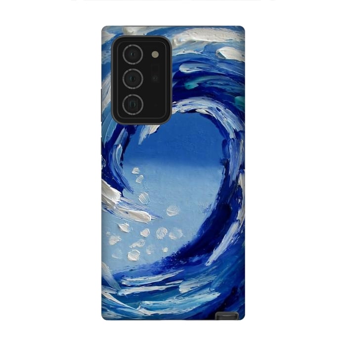 Galaxy Note 20 Ultra StrongFit Seascape painting oil textural  by ArtKingdom7