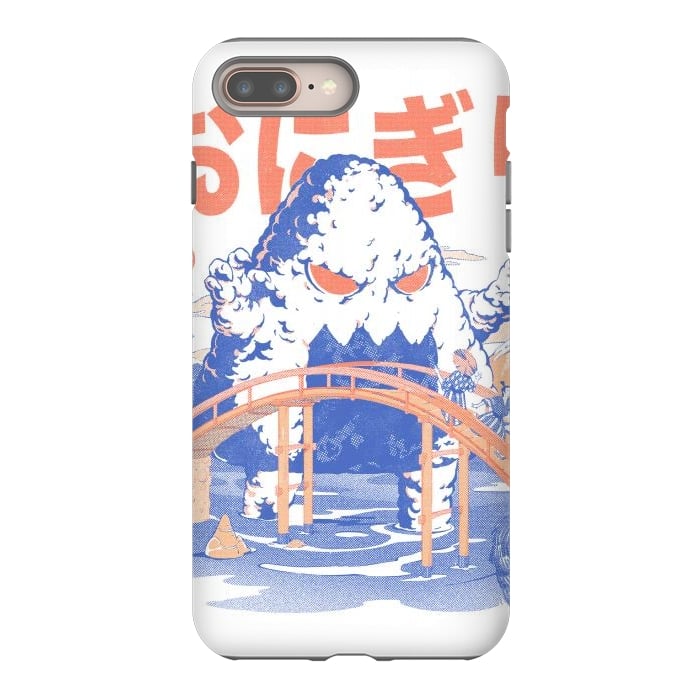 iPhone 8 plus StrongFit The Great Onigiri  by Ilustrata