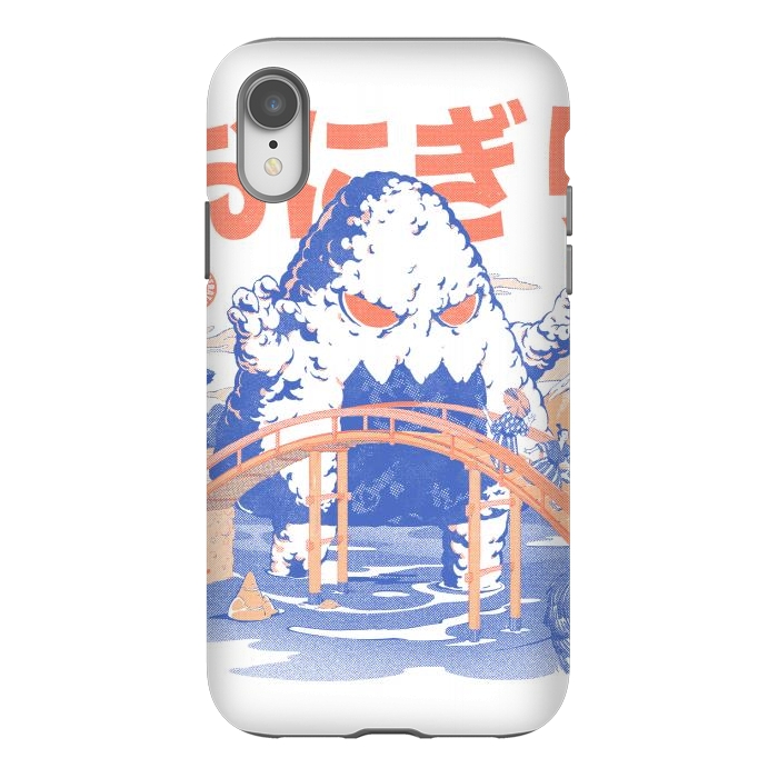 iPhone Xr StrongFit The Great Onigiri  by Ilustrata