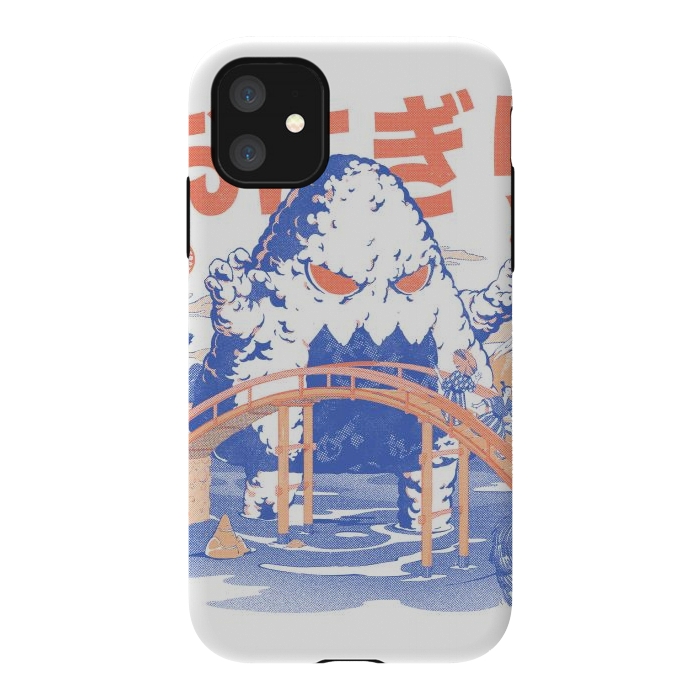 iPhone 11 StrongFit The Great Onigiri  by Ilustrata