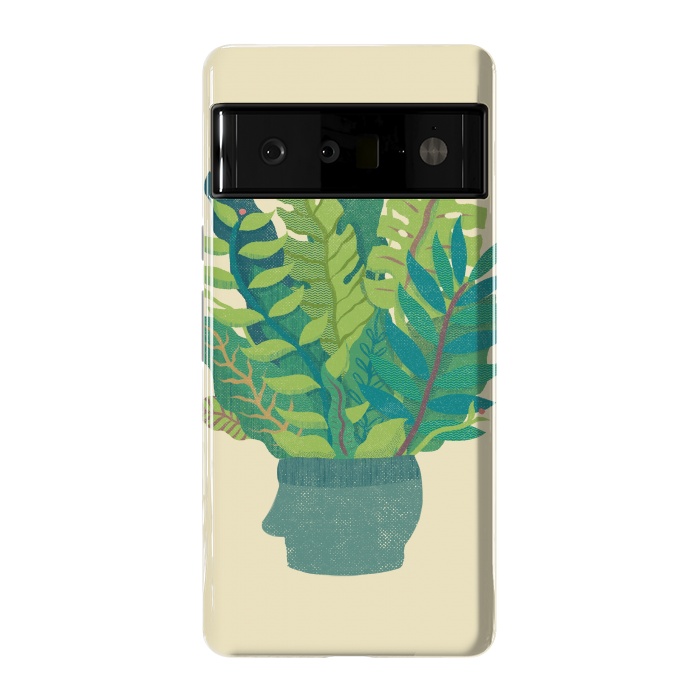Pixel 6 Pro StrongFit GREEN MIND by Ilustrata
