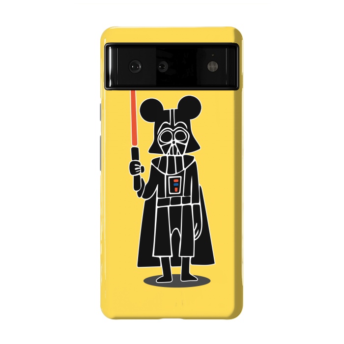 Pixel 6 StrongFit Darth Vader Mouse Mickey Star Wars Disney by Alisterny