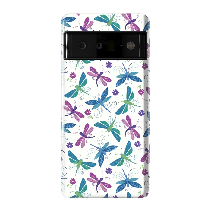 Pixel 6 Pro StrongFit Dragonflies by TracyLucy Designs
