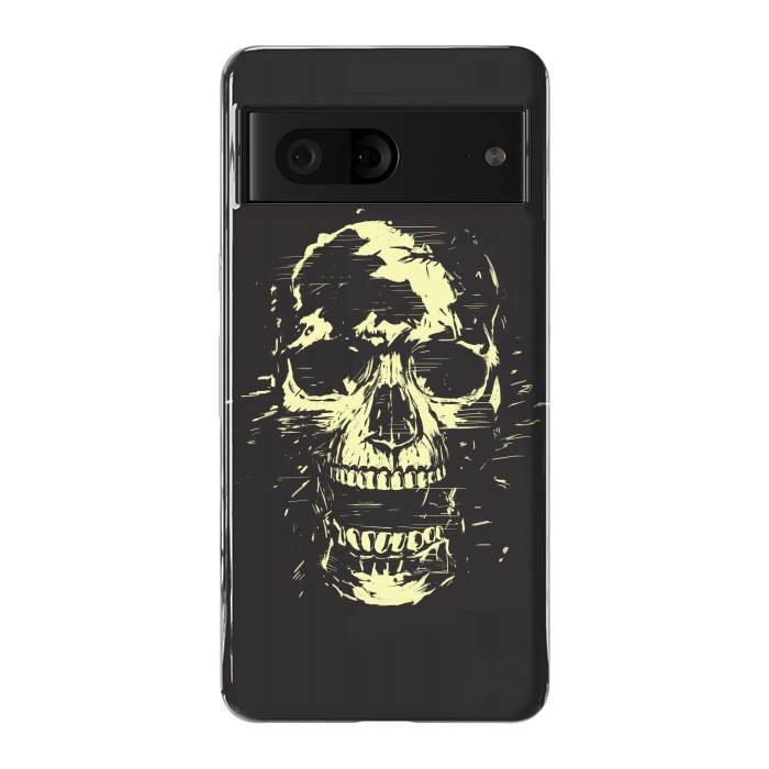 Pixel 7 StrongFit Scream (gold) by Balazs Solti