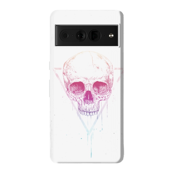 Pixel 7 Pro StrongFit Skull in triangle I by Balazs Solti