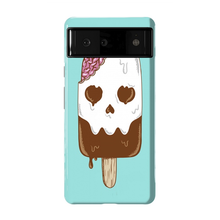 Pixel 6 StrongFit Skull Ice Cream by Coffee Man