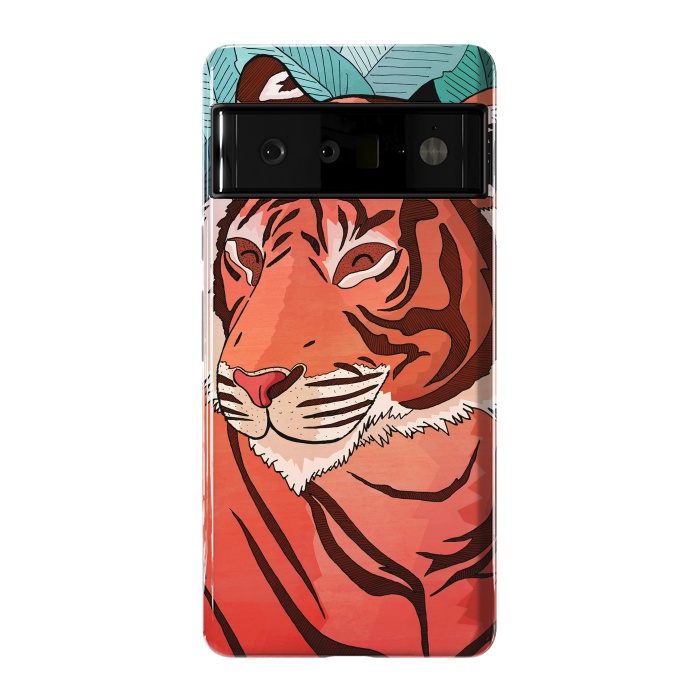 Pixel 6 Pro StrongFit Tiger in the jungle  by Steve Wade (Swade)