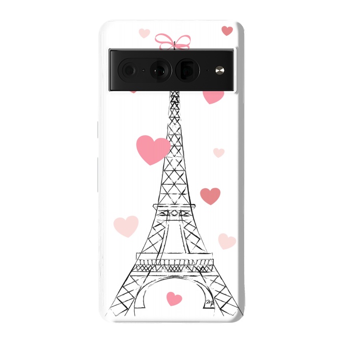 Pixel 7 Pro StrongFit Paris Love by Martina