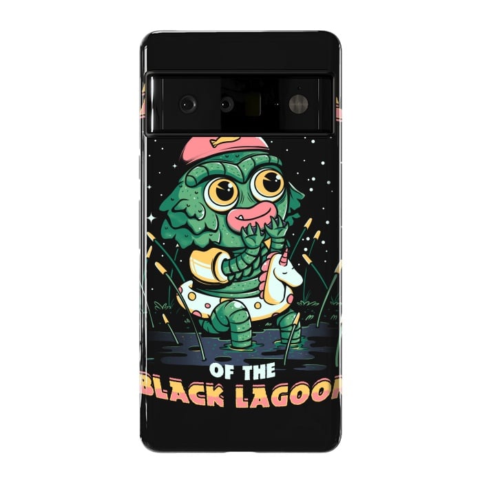 Pixel 6 Pro StrongFit Cute of the black lagoon! by Ilustrata