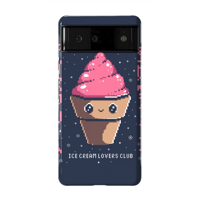 Pixel 6 StrongFit Ice cream lovers club by Ilustrata