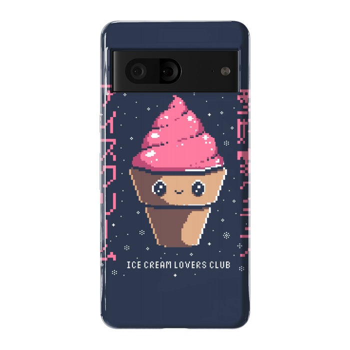 Pixel 7 StrongFit Ice cream lovers club by Ilustrata