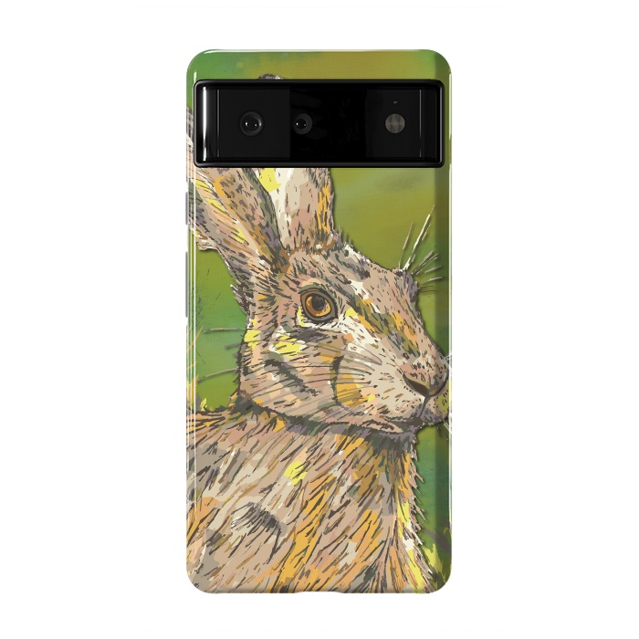 Pixel 6 StrongFit Summer Hare by Lotti Brown