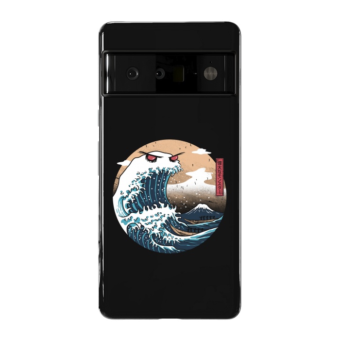 Pixel 6 Pro StrongFit The Great Monster of Kanagawa by Vincent Patrick Trinidad