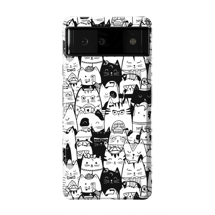 Pixel 6 StrongFit Itty Bitty Kitty Committee by Noonday Design