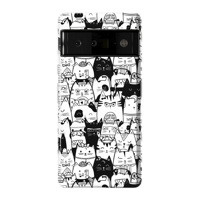 Pixel 6 Pro StrongFit Itty Bitty Kitty Committee by Noonday Design