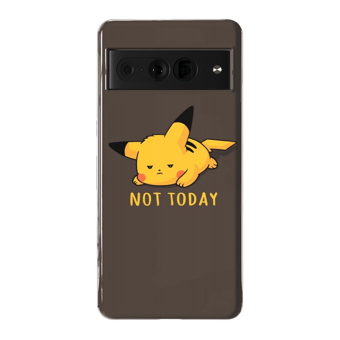 Pixel 7 Pro StrongFit Pikachu Not Today by eduely