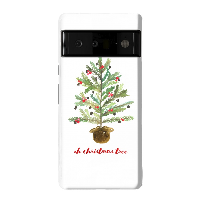 Pixel 6 Pro StrongFit Oh Christmas Tree by Noonday Design