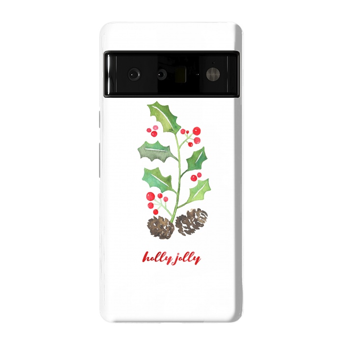 Pixel 6 Pro StrongFit Holly Jolly by Noonday Design