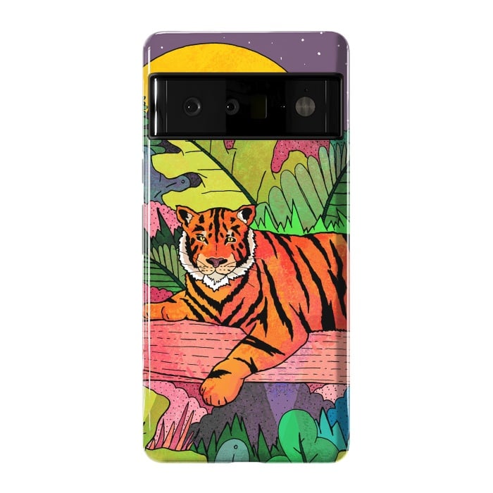 Pixel 6 Pro StrongFit Spring Tiger by Steve Wade (Swade)