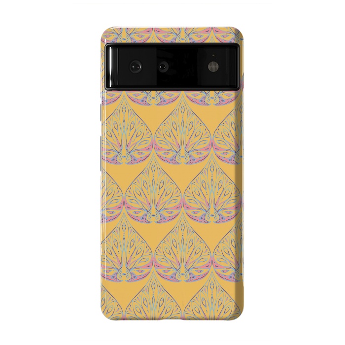Pixel 6 StrongFit Art Deco - Yellow by Lotti Brown