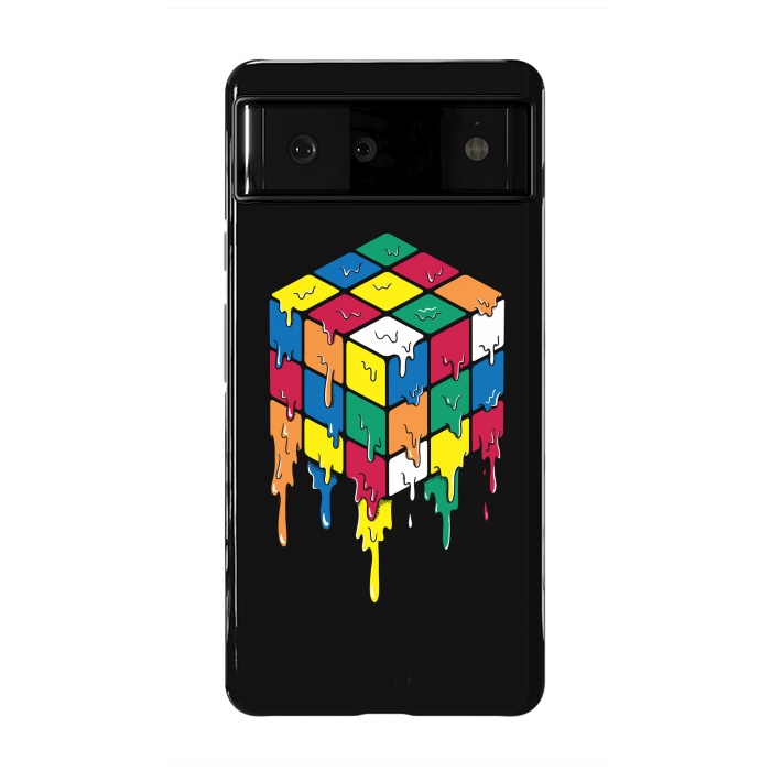 Pixel 6 StrongFit Rubiks Cube by Coffee Man