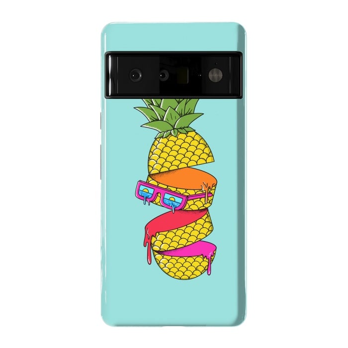 Pixel 6 Pro StrongFit Pineapple Colors by Coffee Man
