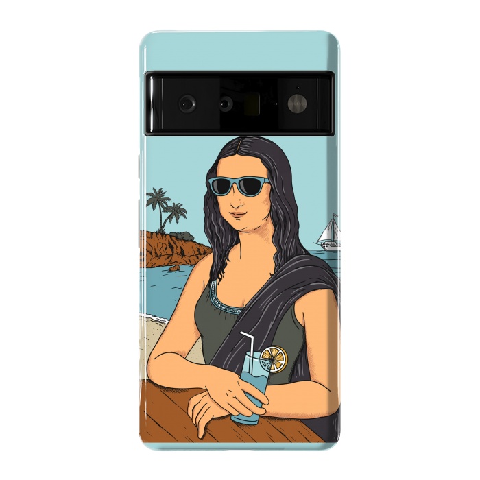 Pixel 6 Pro StrongFit Mona Lisa Beach by Coffee Man