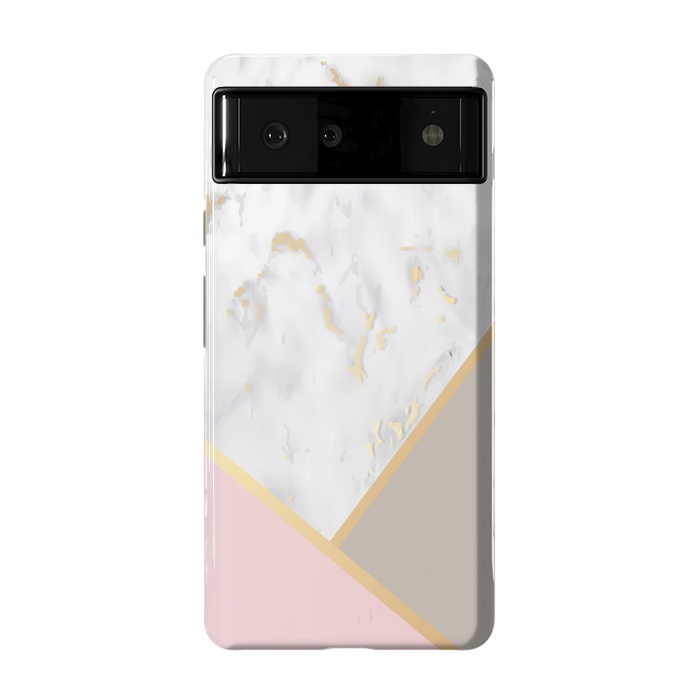 Pixel 6 StrongFit Marble Geometry 0011 by ArtsCase