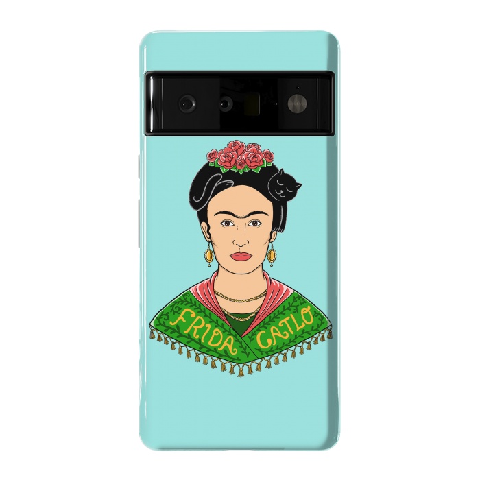 Pixel 6 Pro StrongFit Frida Catlo by Coffee Man
