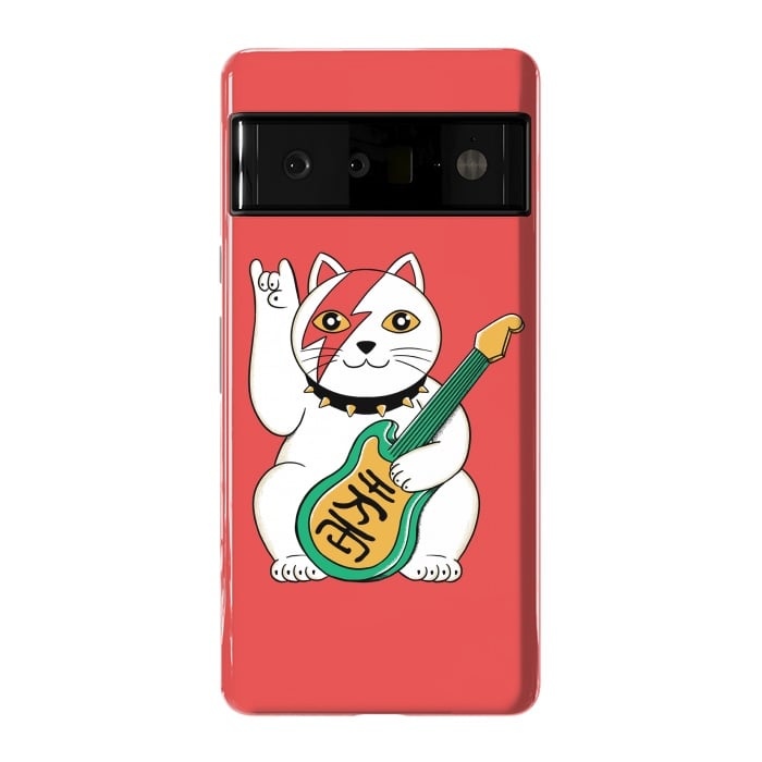 Pixel 6 Pro StrongFit Cat Lucky by Coffee Man