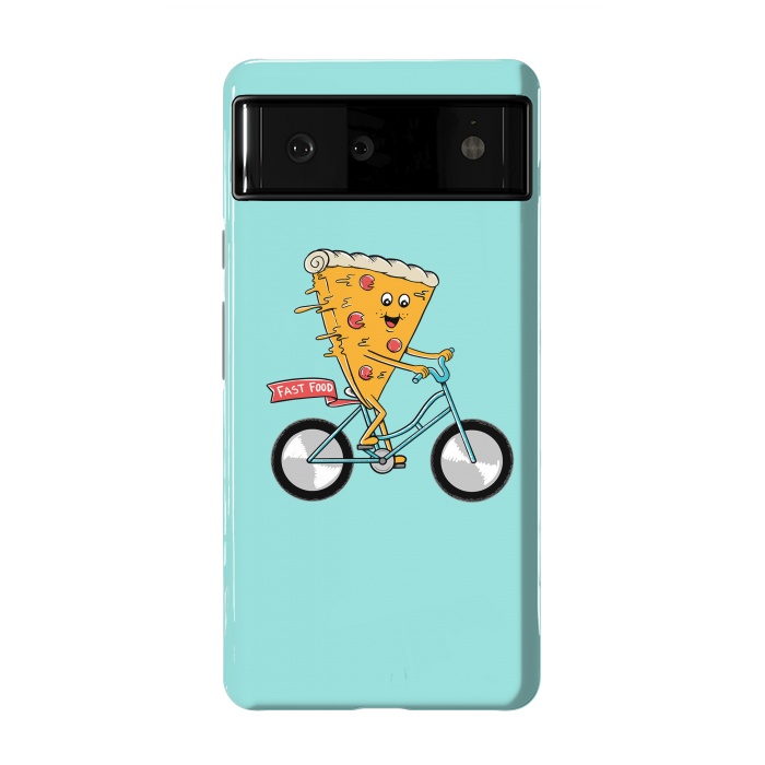 Pixel 6 StrongFit Pizza Fast Food by Coffee Man