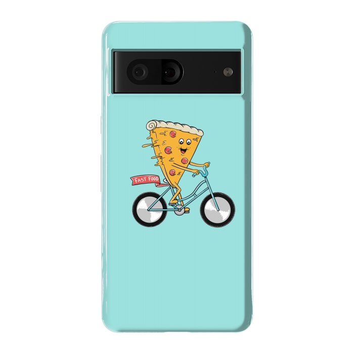 Pixel 7 StrongFit Pizza Fast Food by Coffee Man