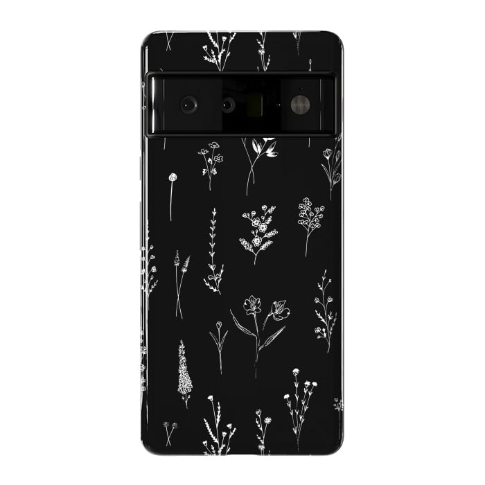 Pixel 6 Pro StrongFit Wildflowers Pattern by Anis Illustration