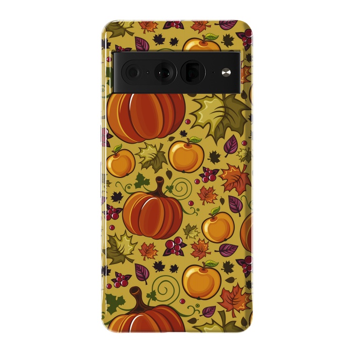 Pixel 7 Pro StrongFit Pumpkin, Autumn Rich Pumpkin by ArtsCase