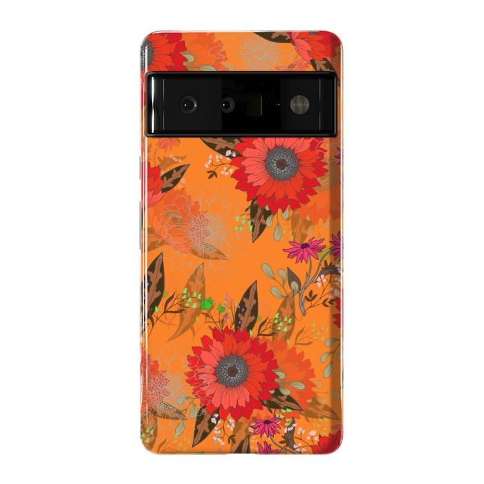 Pixel 6 Pro StrongFit Sunflowers for October by ArtsCase
