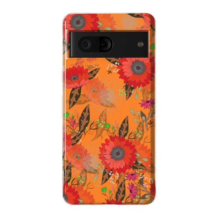 Pixel 7 StrongFit Sunflowers for October by ArtsCase