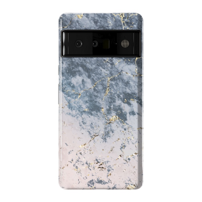 Pixel 6 Pro StrongFit Pink and blue marble by Winston