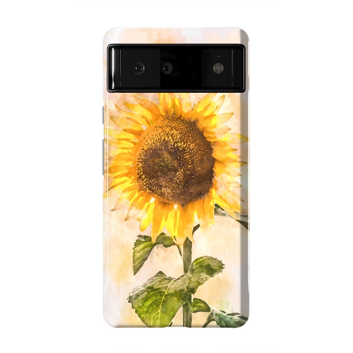 Pixel 6 StrongFit Summer Sunflower by Creativeaxle