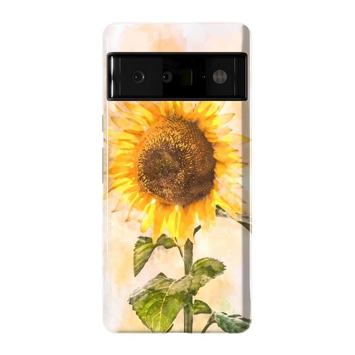 Pixel 6 Pro StrongFit Summer Sunflower by Creativeaxle