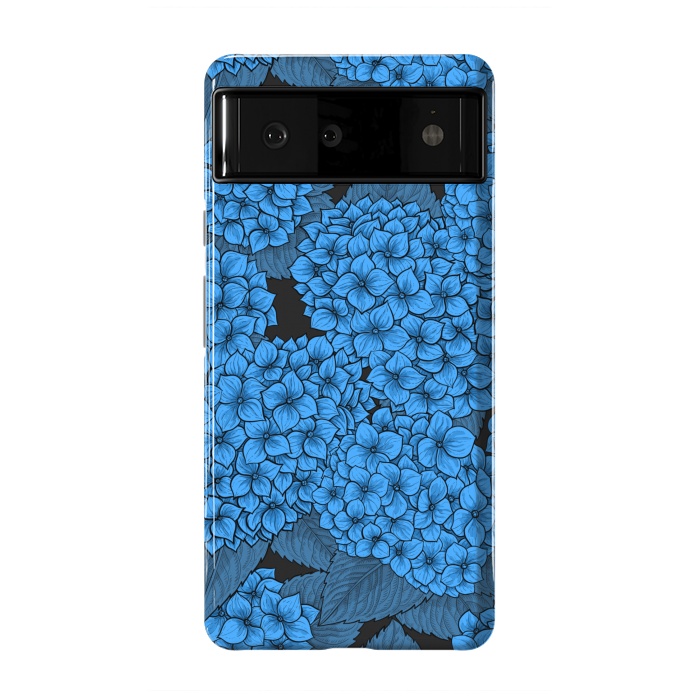 Pixel 6 StrongFit Blue hydrangea by Katerina Kirilova
