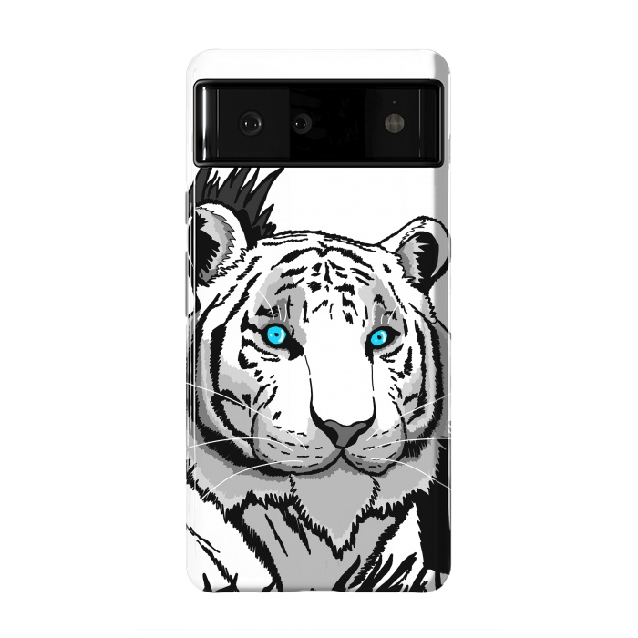 Pixel 6 StrongFit The white tiger by Steve Wade (Swade)