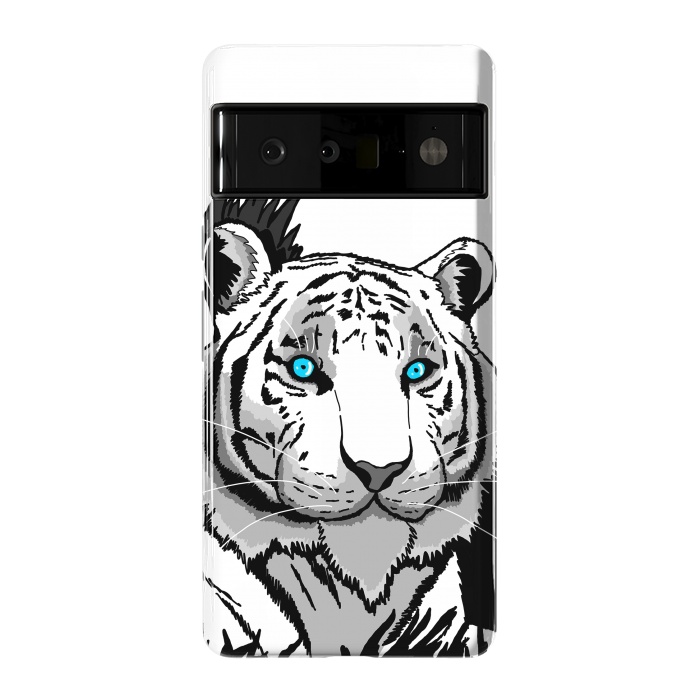 Pixel 6 Pro StrongFit The white tiger by Steve Wade (Swade)