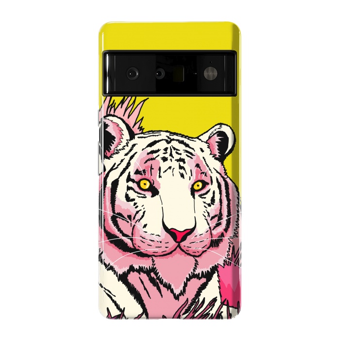 Pixel 6 Pro StrongFit The pink tone tiger by Steve Wade (Swade)