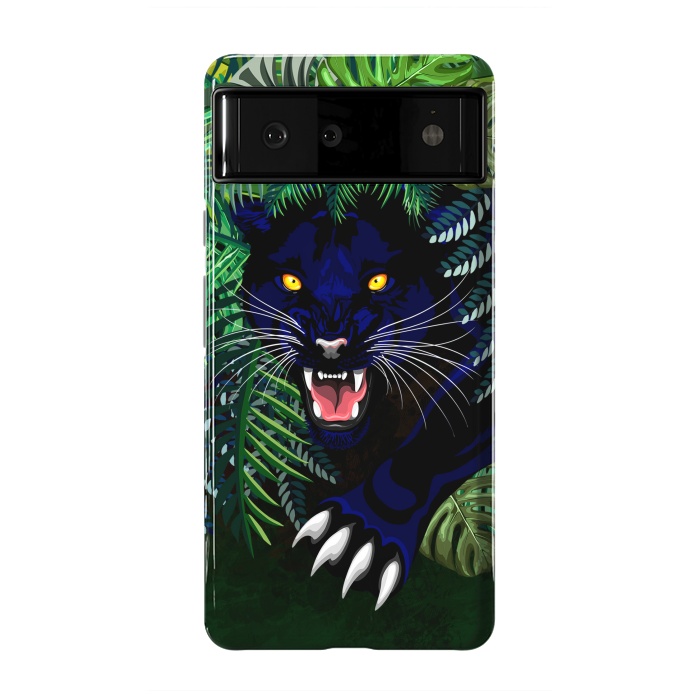 Pixel 6 StrongFit Black Panther Spirit coming out from the Jungle by BluedarkArt