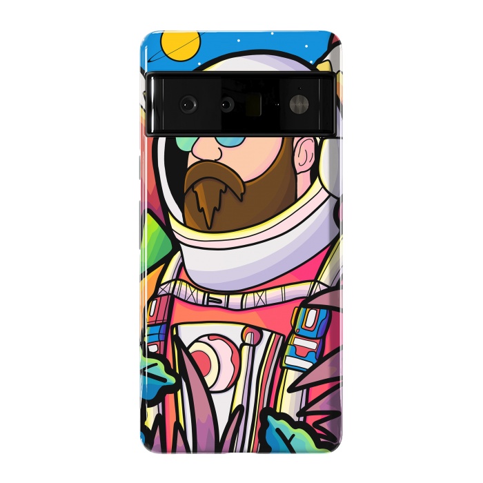 Pixel 6 Pro StrongFit The astronaut explorer by Steve Wade (Swade)