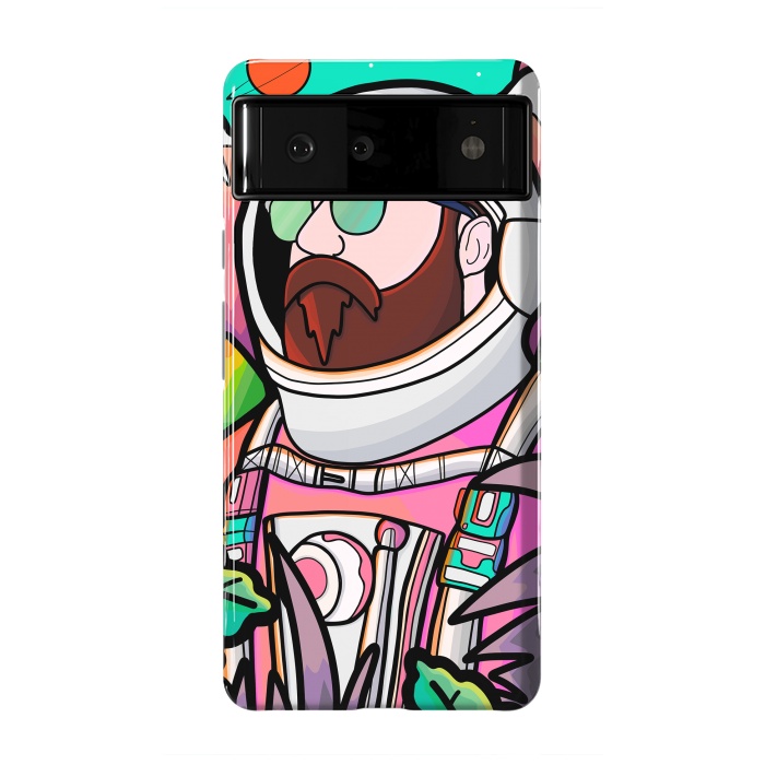 Pixel 6 StrongFit Pastel astronaut by Steve Wade (Swade)