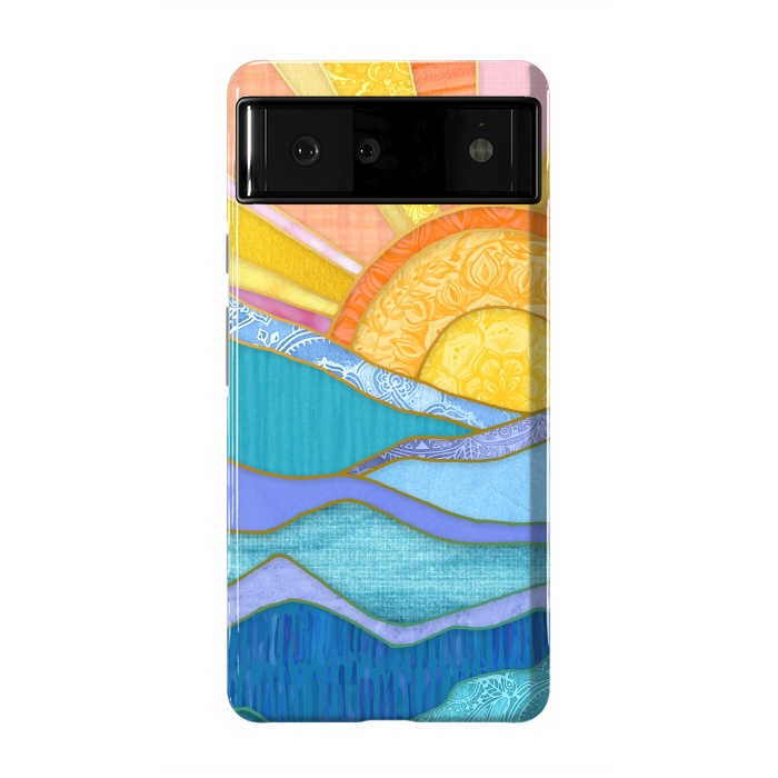 Pixel 6 StrongFit Sweet Sunset by Micklyn Le Feuvre
